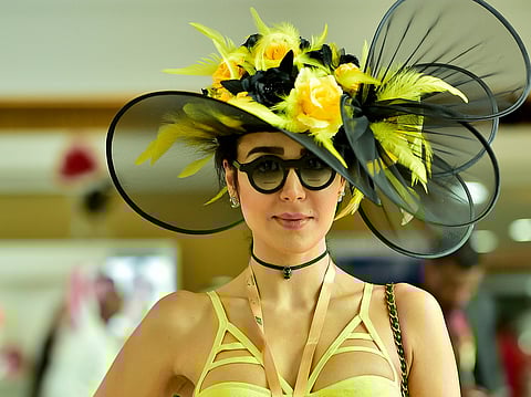file photo of participants at Dubai World Cup style stakes competition