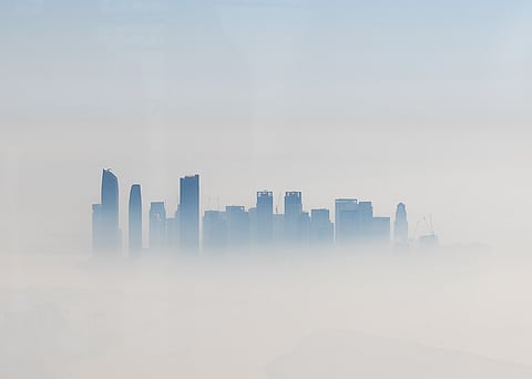 "A foggy morning in Dubai" - Gopakumar Nair, a long-time Gulf News subscriber, shares a glimpse of Dubai from a new perspective. This shot was taken last weekend from the 124th floor of Burj Khalifa as a dreamy fog embraced the city.

