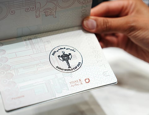 The Dubai Worlld Cup 2025 stamp: GDRFA-Dubai ensures a smooth and efficient arrival experience to bolster Dubai’s position as a global hub for sports and cultural events.