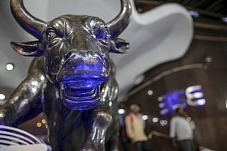 The Bombay Stock Exchange in Mumbai