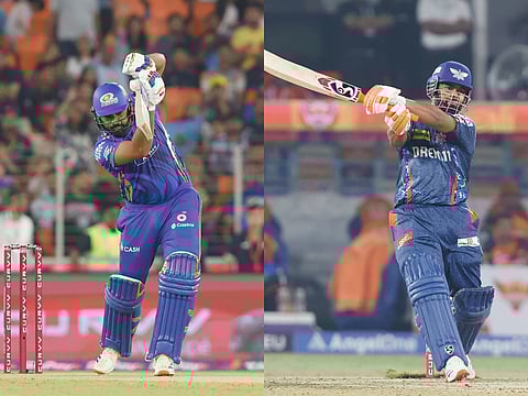 Rohit Sharma and Rishabh Pant are going through a lean patch and both the star batters must be eager to get back their touch when they face each other in the Indian Premier League Season 18 match in Lucknow on Friday.