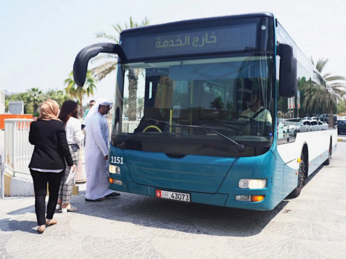 Abu Dhabi Bus STOCK