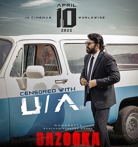 Action-Packed 'Bazooka' starring Mammootty hits theaters April 10