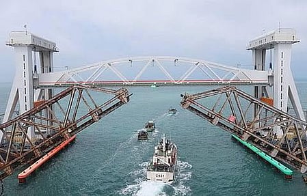 Built at a cost of over Rs5.5 billion, the vertical lift railway sea bridge, marks a significant milestone in India’s infrastructural evolution.