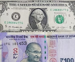 The dollar's in retreat and which is why the Indian rupee is once again firming up. For Indian expats in the UAE and Gulf, it does cut into what they send home.  
