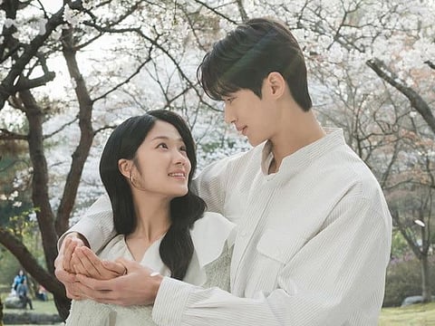 Lovely Runner aired in 2024: It followed the story of a woman travelling back in time to save her favourite K-Pop idol, but unearthing more clues about her own traumatic history.
