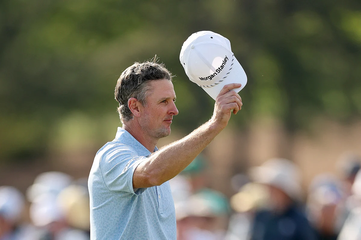 Justin Rose holds a three-shot lead after 18 holes