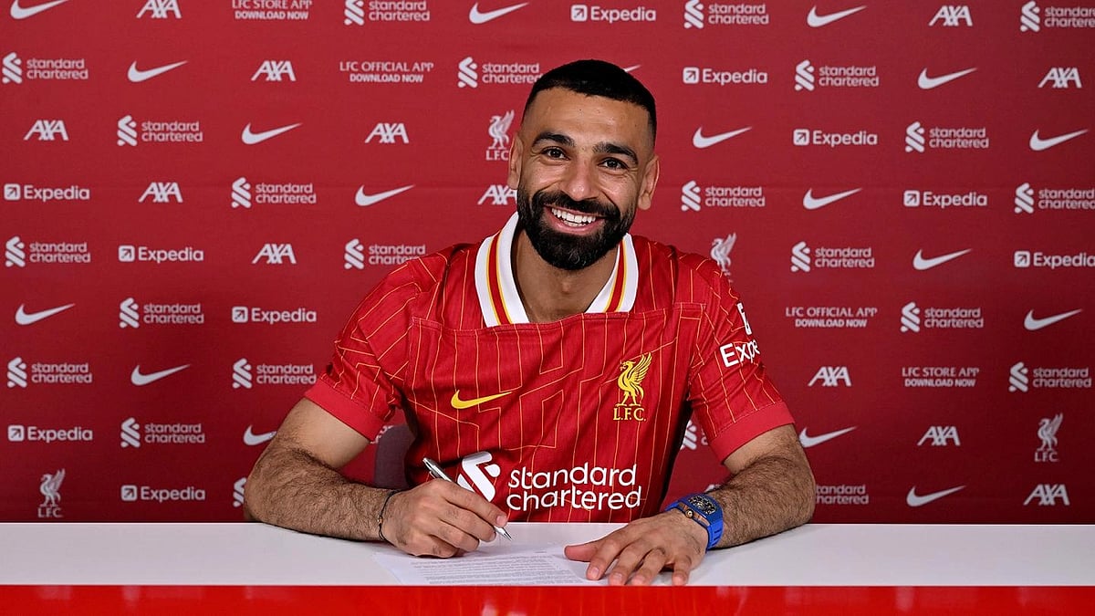 Salah has penned a new two-year deal at Liverpool