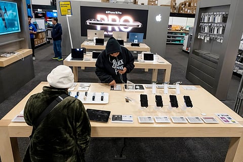 Popular consumer electronics items generally aren’t made in the US. 