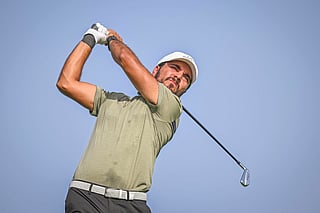 The 28-year-old endured a shaky front nine with three bogeys in his first six holes.