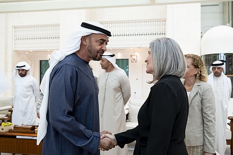 UAE President receives US Congress delegation