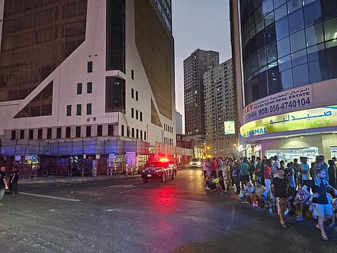 The building, comprising 42 residential floors and nine parking levels, became engulfed in flames.