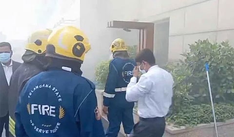 Watch: Fire erupts in hotel where IPL team Sunrisers Hyderabad were staying