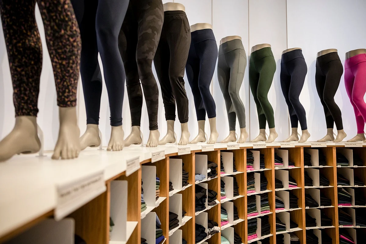 Inside A Lululemon Store Ahead Of Earnings Figures