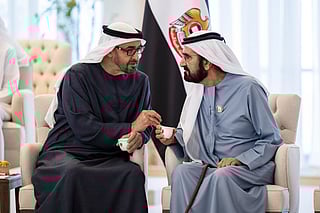 UAE President receives Mohammed bin Rashid