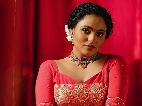 Malayalam actress Vincy Aloshious 
