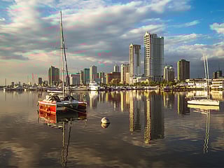 A view of Manila Bay.