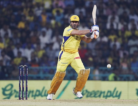 Mahendra Singh Dhoni once again led Chennai Super Kings to victory, ending a five-match losing skid in the Indian Premier League Season 18 on Monday.