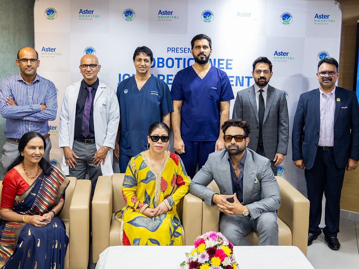 Indian boxing legend Mary Kom inaugurates Aster Hospitals’ first robotic surgery facility in the UAE.