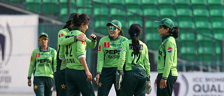 Fatima Sana stars as Pakistan qualify for Women’s World Cup 2025, beating Thailand by 67 runs in in a key clash of the ICC Women