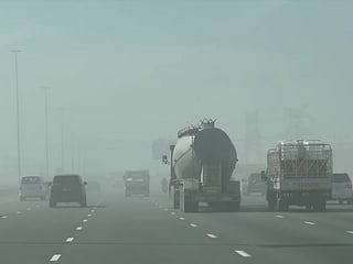 Foggy mornings, dust, strong winds and light rain to affect inland and coastal areas.