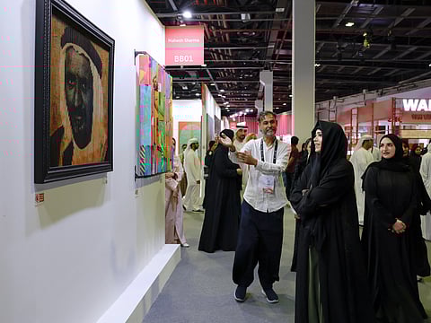 Watch: Sheikha Latifa tours World Art Dubai showcasing 10,000 art pieces by 400 artists
