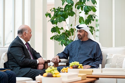 Video: UAE President receives Iraqi Foreign Minister