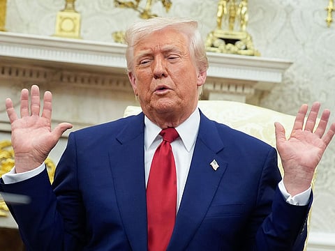 US President Donald Trump