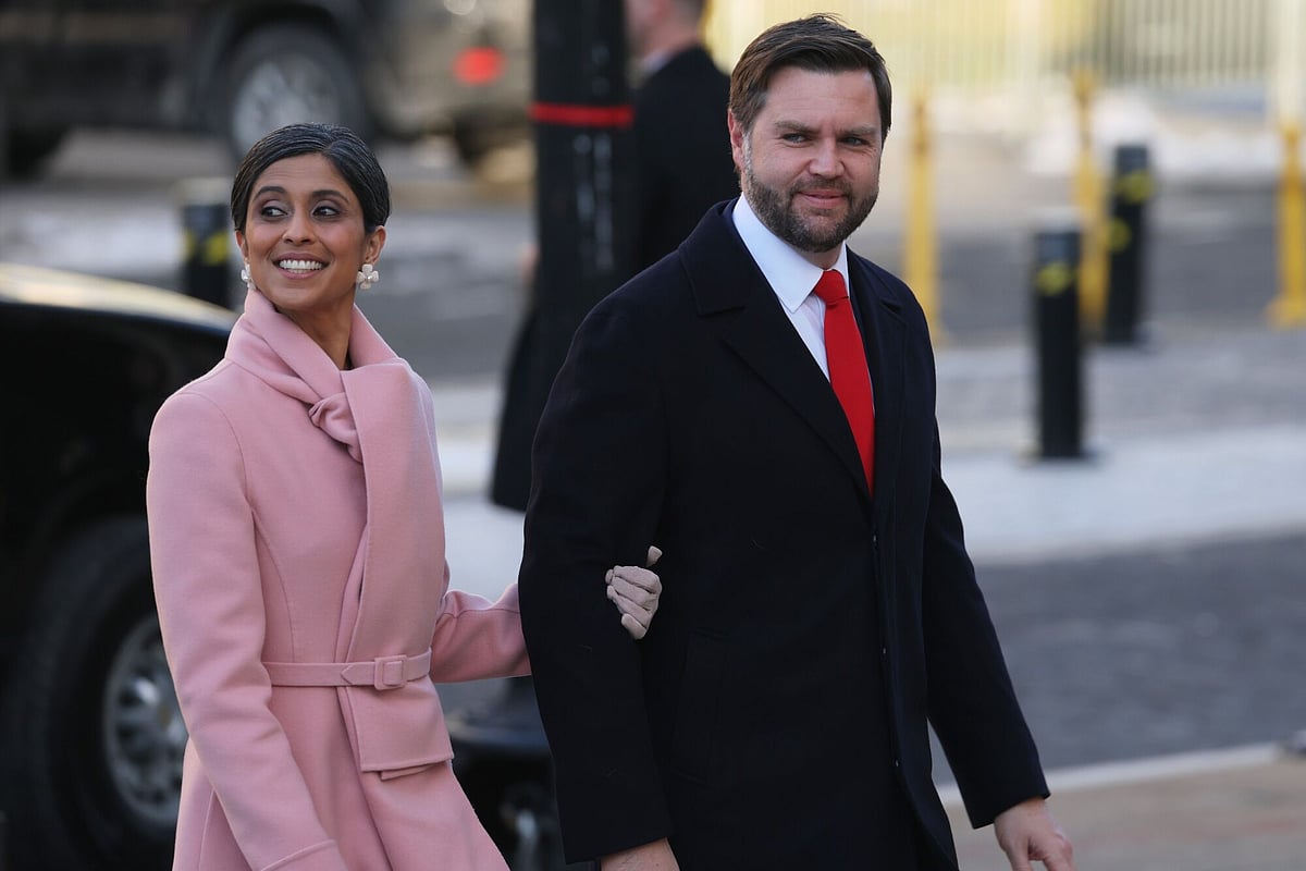 Vice President JD Vance and his wife, Usha, are visiting India. File photo