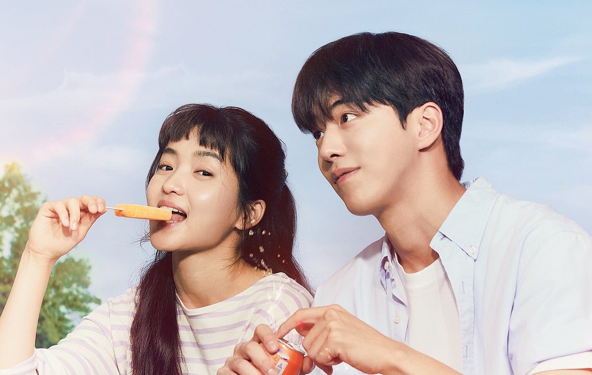 Kim Tae-ri and Nam Joo-hyuk in Twenty Five Twenty One, a coming-of-age romance, which aired in 2022. 
