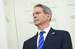 US Secretary of Treasury Scott Bessent. File photo taken on April 22, 2025.