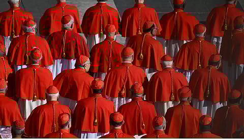New cardinals named in September 2023. The "College of Cardinals" is the body of all cardinals in the Catholic Church, responsible for electing a new pope when the papacy is vacant. 