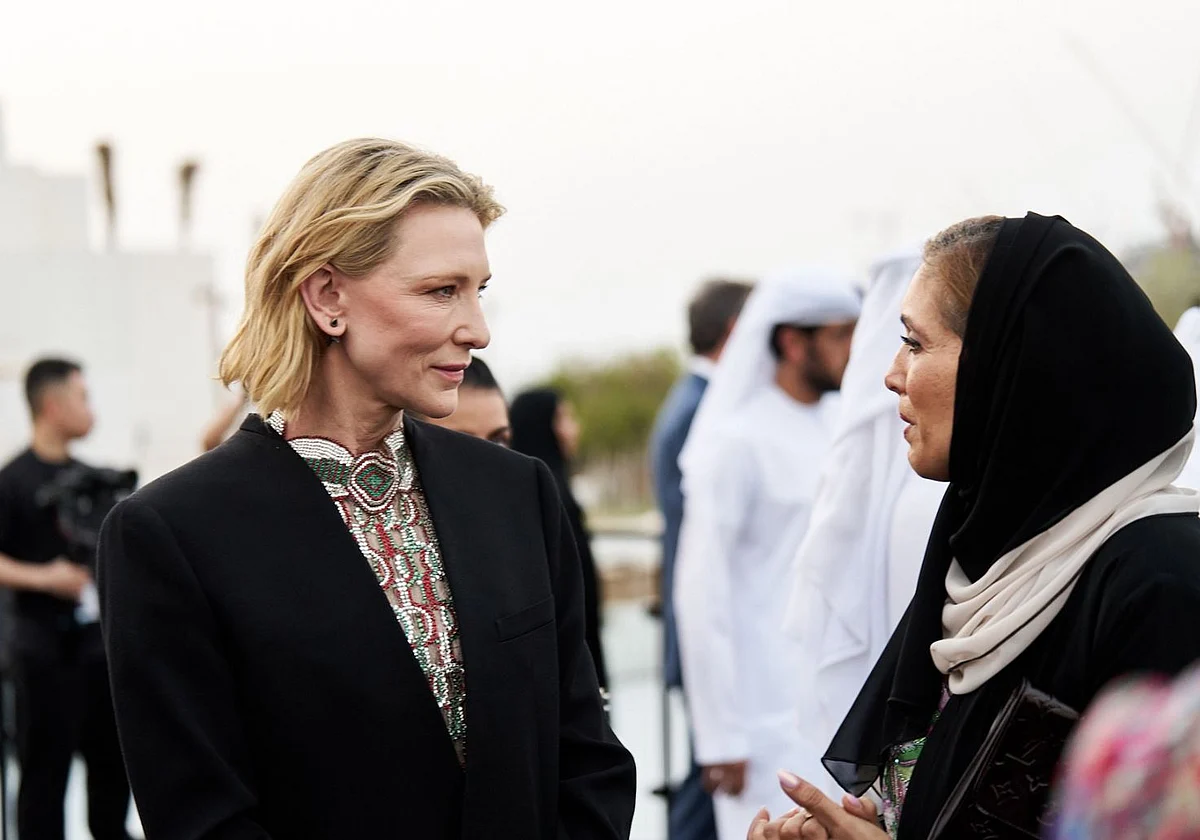 Cate Blanchett in Abu Dhabi