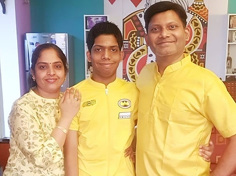 Born in Ajman in 2009, Amit was diagnosed with high-functioning autism shortly after turning two.