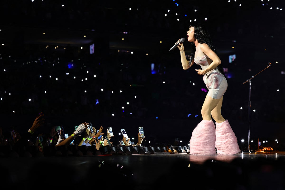 Katy Perryat an earlier concert 