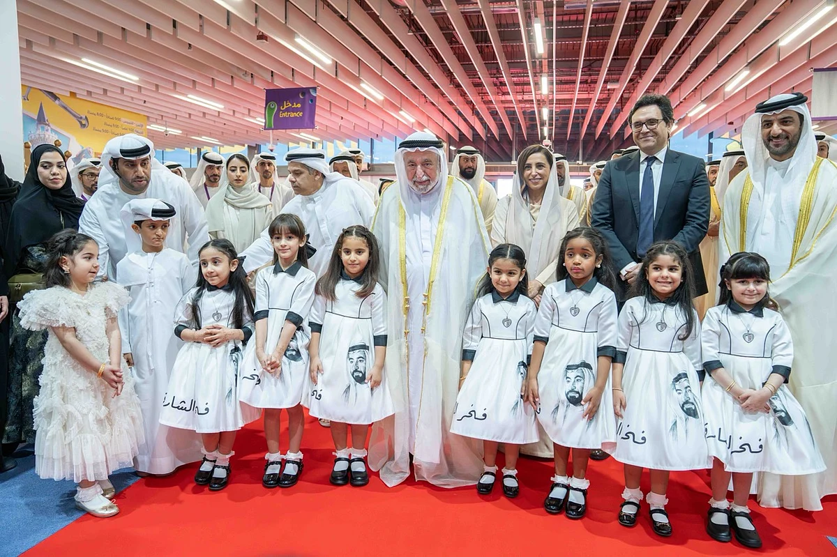 Dr Sheikh Sultan bin Mohammed Al Qasimi during the inauguration of the 16th annual edition of the Sharjah Children’s Reading Festival on Wednesday 
