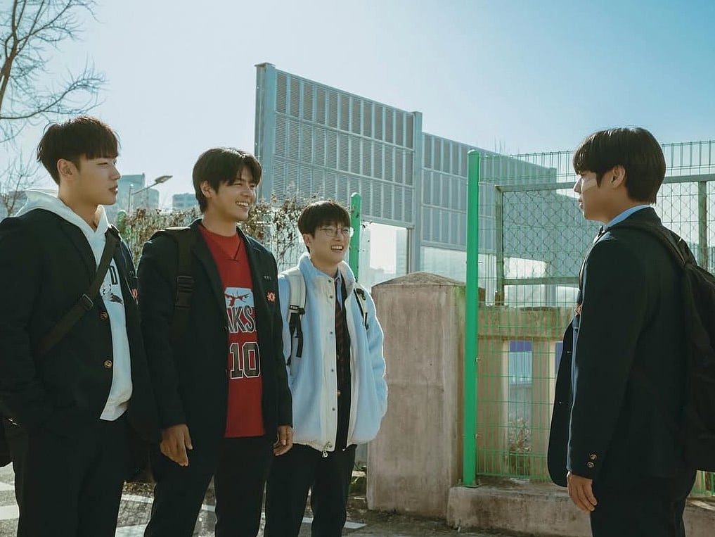 Park Ji-hoon, Ryeo-un, Choi Min-yeong and Lee Min-jae in Weak Hero Class 2