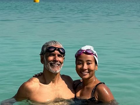 Milind and Ankita took to Instagram to share photos and videos from their recent vacation in Dubai
