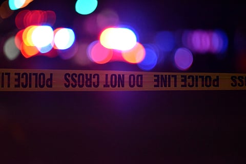 The victim was returning from a pharmacy when the attackers surrounded him.