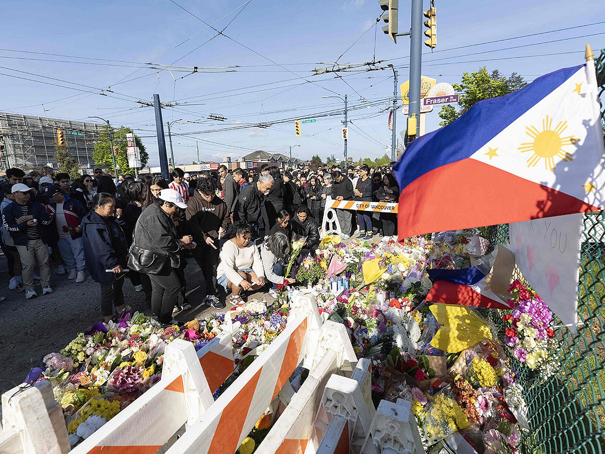 The suspect in a Canadian car-ramming attack that left 11 dead at a Filipino street party was charged with murder, police said Sunday, adding that additional charges were anticipated.