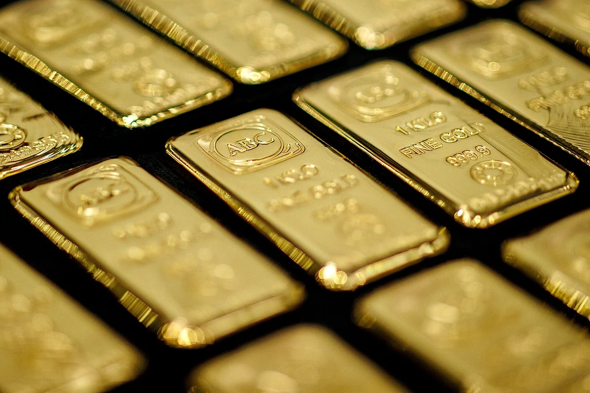 Stock Gold bullion / bar