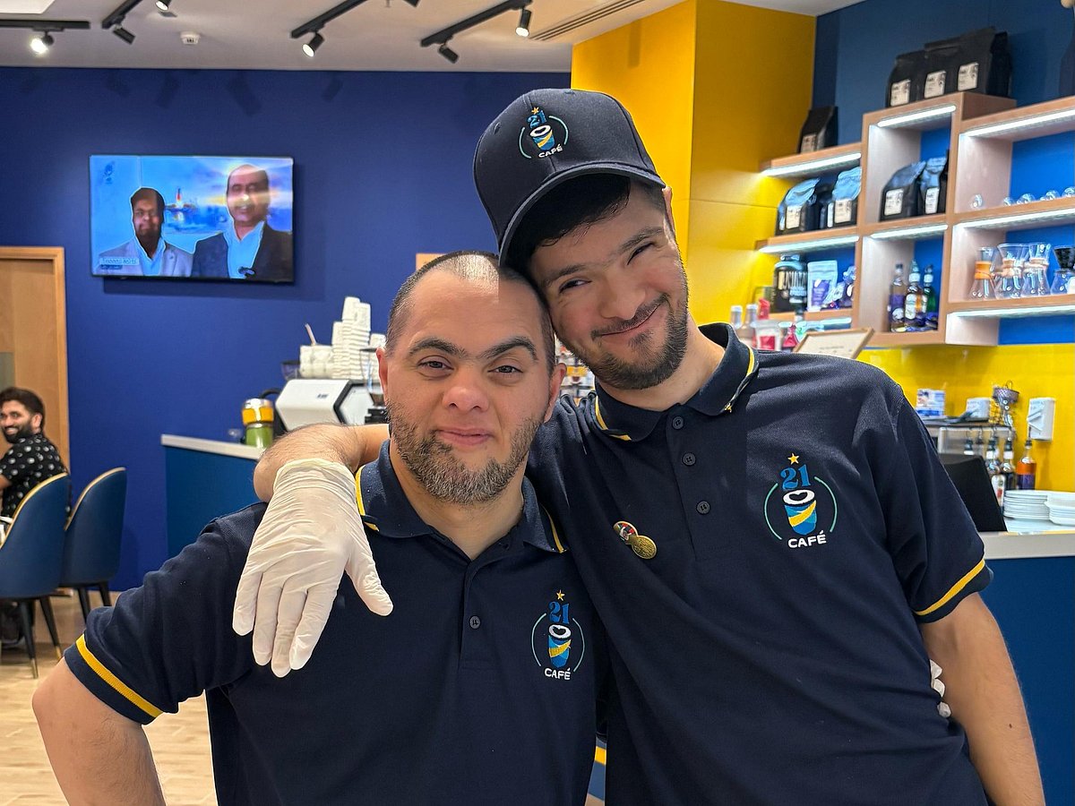 A look at the staff manning 21 Cafe at Al Ghurair Centre in Deira