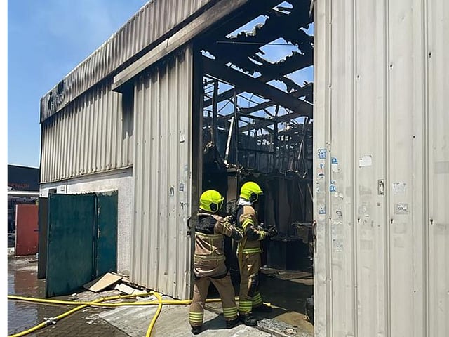 Dubai: Fire contained at Al Quoz Industrial area; no injuries reported