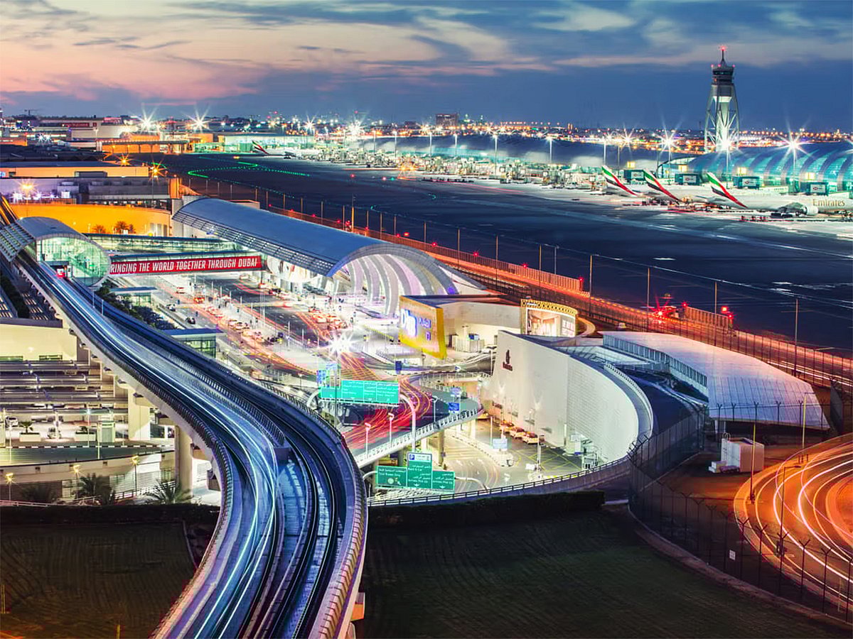 Several UAE carriers rerouted flights as airspaces over some GCC countries closed on Monday evening.