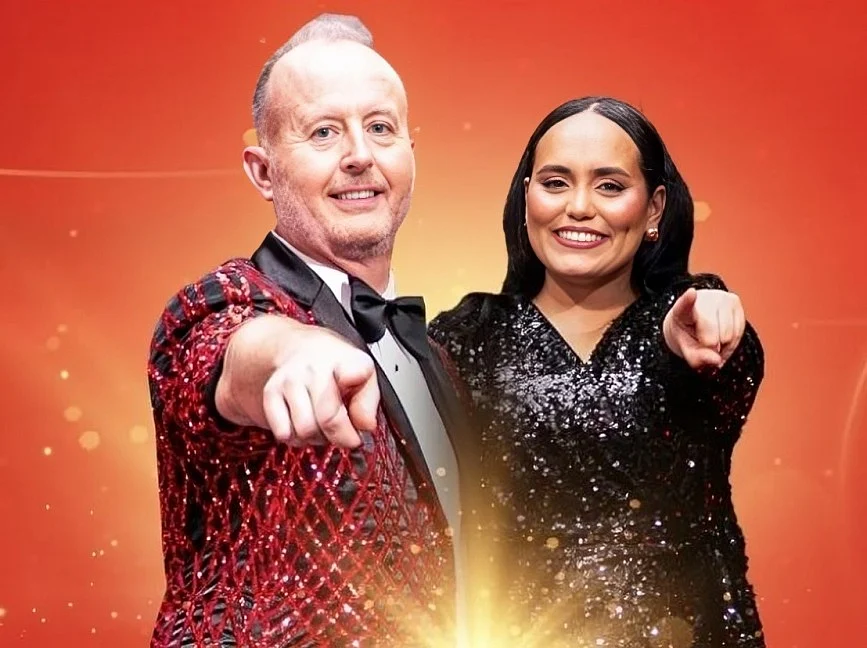 Big Ticket show hosts Richard and Bouchra.