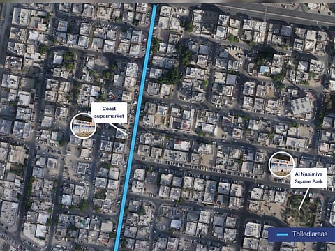 Ajman Municipality announces the activation of 579 paid parking spaces.