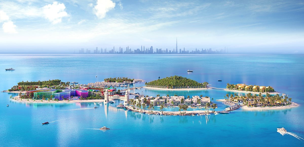 The Heart of Europe development on Dubai World Islands are set to reach completion by 2027. 