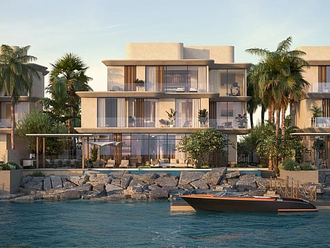 The project sits near the upcoming Wynn Al Marjan Island resort and offers direct beach access.