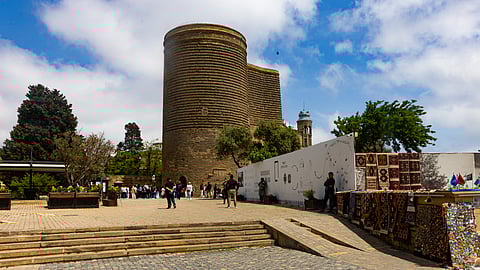 "My recent quick escape to Azerbaijan—a young, vibrant country steeped in rich history—and its cheerful capital city, Baku, was nothing short of rejuvenating. Sometimes I marvel at the world we’ve built as humans: the way we’ve shaped communication and travel into something both efficient and exciting. 
In just three hours, I went from the summer heat of Dubai to the cool, crisp air of Baku." 
