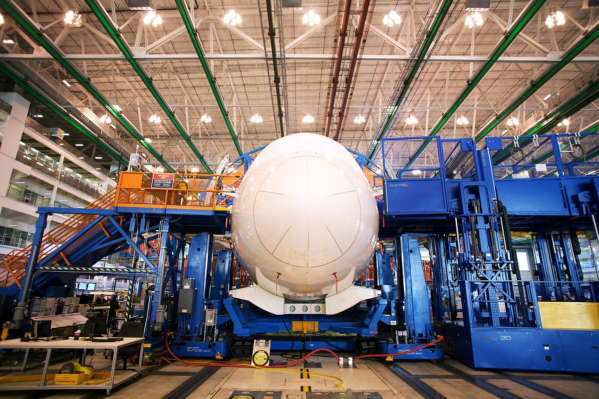 Boeing's Newest 787 Prepares To Take Off As Trump Roils Trade